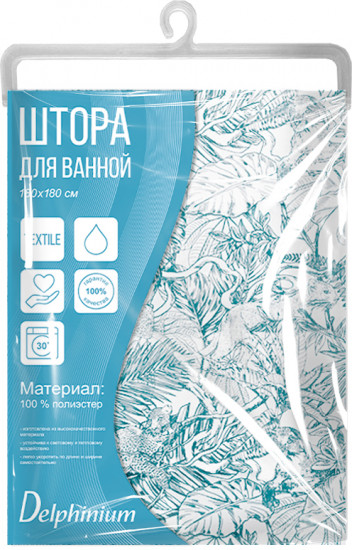 Штора для ванной «Скарлет»