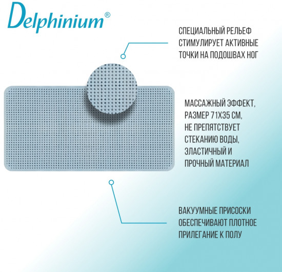 Ковер для ванной антискользящий