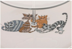 Ваза для фруктов «Озорные коты» - Фото 1