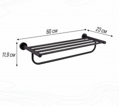 Полка настенная для ванной - Фото 2