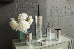 Стакан для зубных щёток и зубной пасты «Хром» - Фото 2