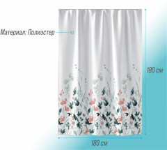 Штора для ванной «Лиана» - Фото 3