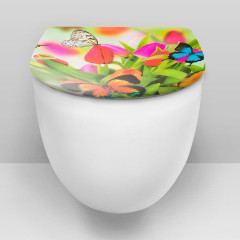 Сиденье для унитаза «Бабочки» - Фото 2