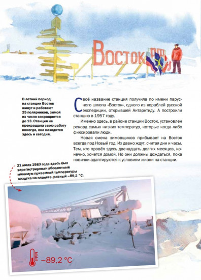 Антарктида. Станция Восток