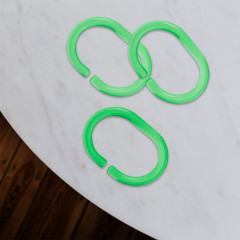 Набор колец для штор в ванную - Фото 2