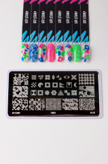 Пластина для стемпинга №135 - Фото 1