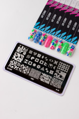 Пластина для стемпинга №135 - Фото 6