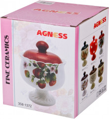 Сахарница на ножке «Корейская роза» - Фото 2