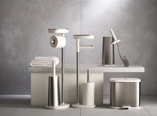 Держатель для туалетной бумаги с подносом