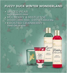 Набор подарочный «The Fuzzy Duck Winter Wonderland Luxury Candlelit Bathing Set» - Фото 1