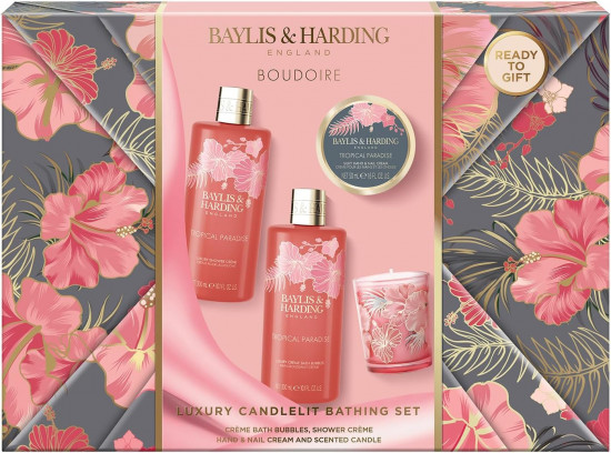 Набор подарочный «Boudoire Gift Wrapped Candlelit Gift Set»