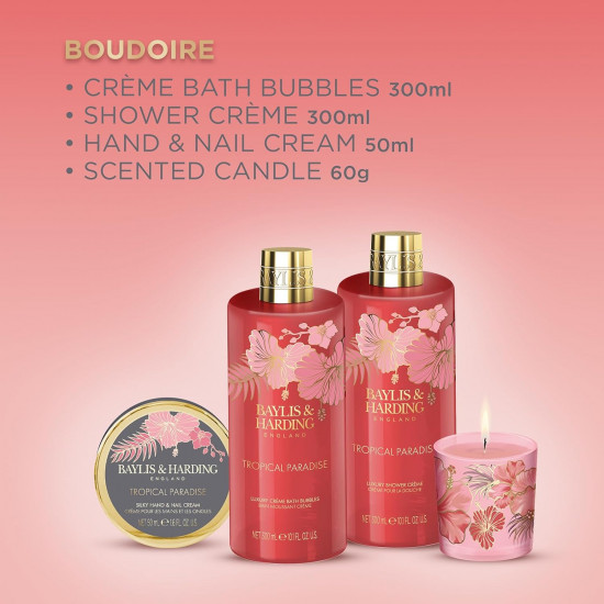 Набор подарочный «Boudoire Gift Wrapped Candlelit Gift Set»