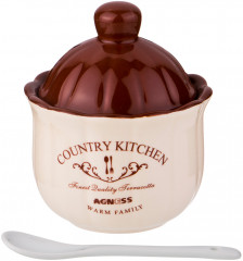 Сахарница с ложкой «Family» - Фото 1