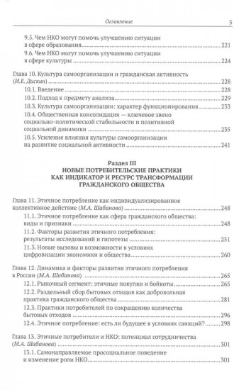 Самоорганизация граждан, благотворительность и третий сектор