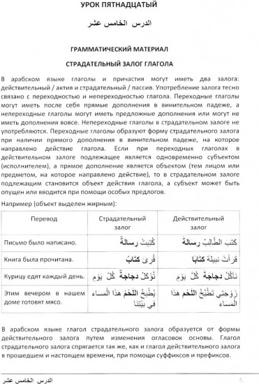 Учебник по речевой практике арабского языка. Часть 2