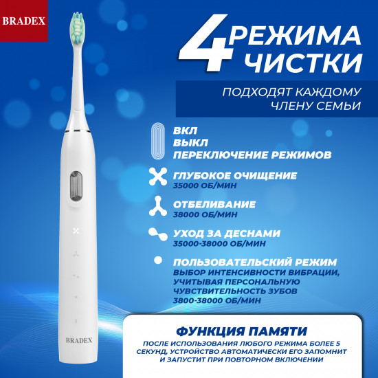 Зубная щетка электрическая «Соник Плюс»
