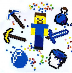 Пиксель-пазл «Стив и алмазная руда» - Фото 2