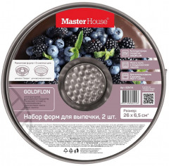 Форма для выпечки разъемная с двумя насадками «Лизетта» - Фото 1