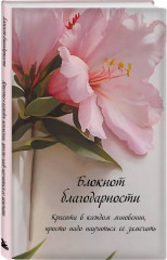 Блокнот благодарности. Красота в каждом мгновении, просто надо научиться ее замечать - Фото 1