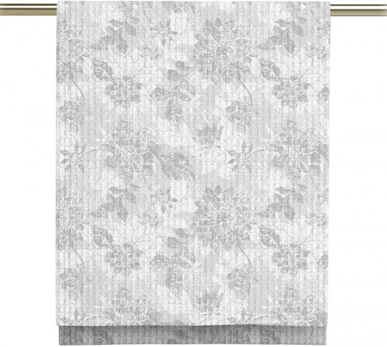 Комплект вафельных полотенец «Grey jacquard»