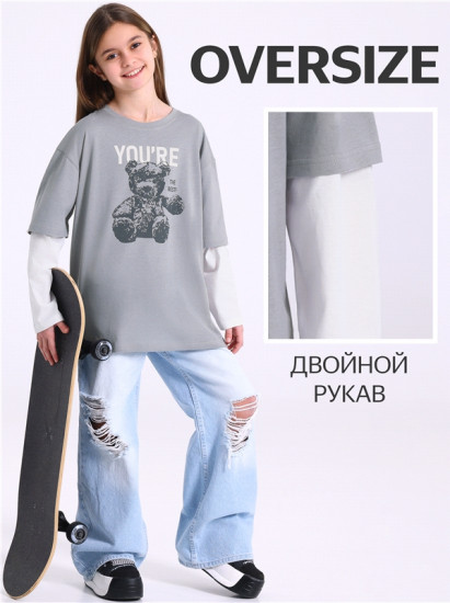 Лонгслив для девочек