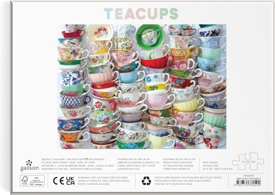 Пазл «Teacups»
