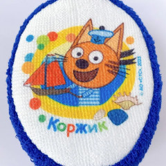Губка для купания «Коржик» - Фото 4