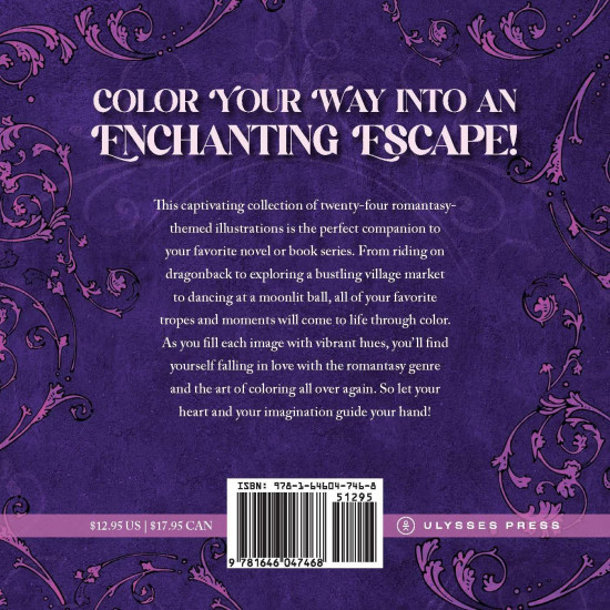 The Romantasy Coloring Book