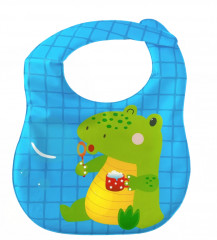 Нагрудник непромокаемый с кармашком «Крокодил» - Фото 8