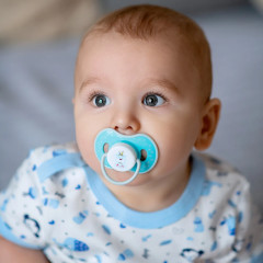 Набор пустышек симметричных ортодонтических с футляром «Мишка» - Фото 13