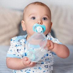 Набор пустышек симметричных ортодонтических с футляром «Мишка» - Фото 17