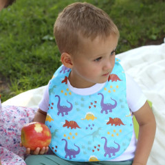 Нагрудник с кармашком «Дино» - Фото 4