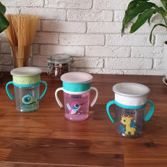 Поильник-непроливайка детский тренировочный «Жираф» - Фото 10