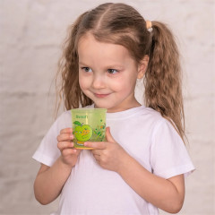 Кружечка детская с антискользящим дном «Green apple» - Фото 7