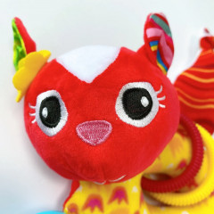 Игрушка мягкая с прорезывателем и погремушкой «Котик» - Фото 7