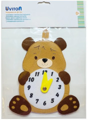 Игрушка развивающая «Медвежонок с часами» - Фото 4