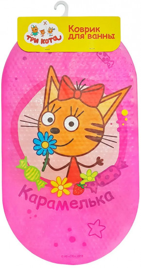 Коврик для ванны противоскользящий «Карамелька»