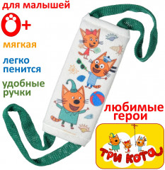 Мочалка с ручками для купания «Лето» - Фото 1