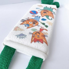 Мочалка с ручками для купания «Лето» - Фото 4