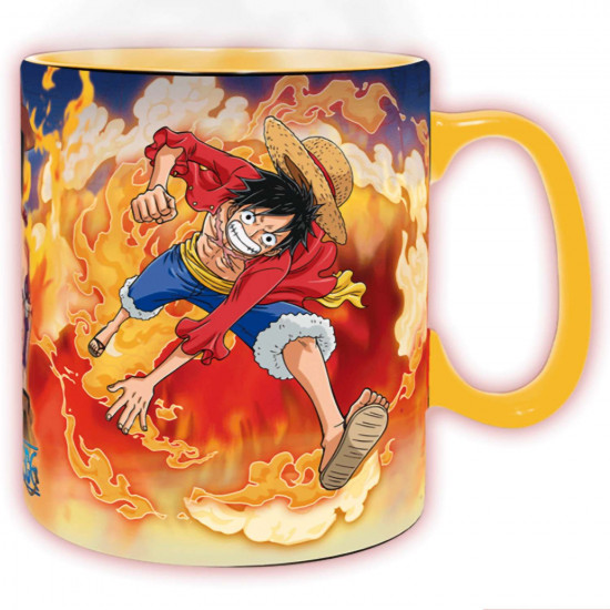 Кружка-хамелеон «Luffy & Sabo»