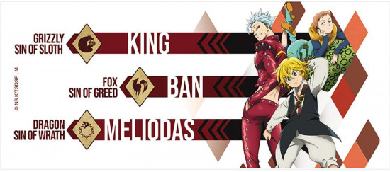 Кружка «Meliodas, Ban & King»