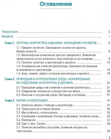 Эстетика архитектуры и дизайна