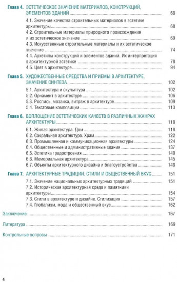 Эстетика архитектуры и дизайна