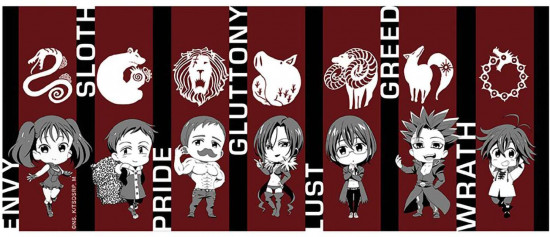 Кружка «Chibi sins»