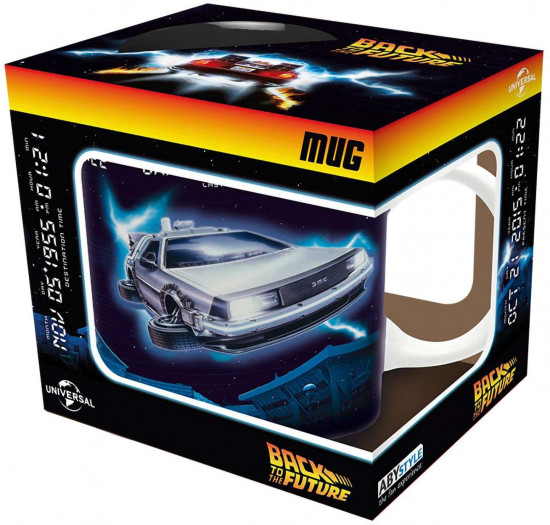 Кружка «Back to the Future DeLorean Time Machine»