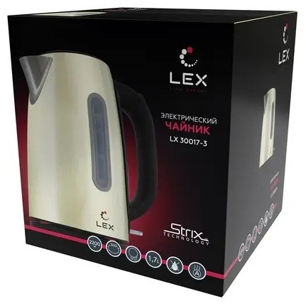Электрочайник LEX LX 30017-3