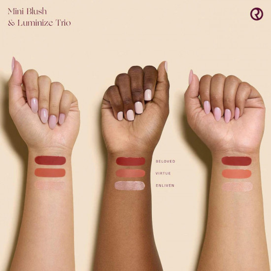 Набор косметики «Mini Blush and Luminize Trio»