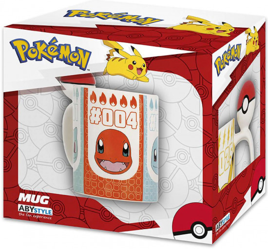 Кружка с 3D ручкой «Pokemon Pokeball»