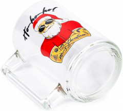 Кружка «Фитнес. Хипстер Дед Мороз» - Фото 3