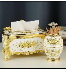 Салфетница с подставкой для зубочисток - Фото 1